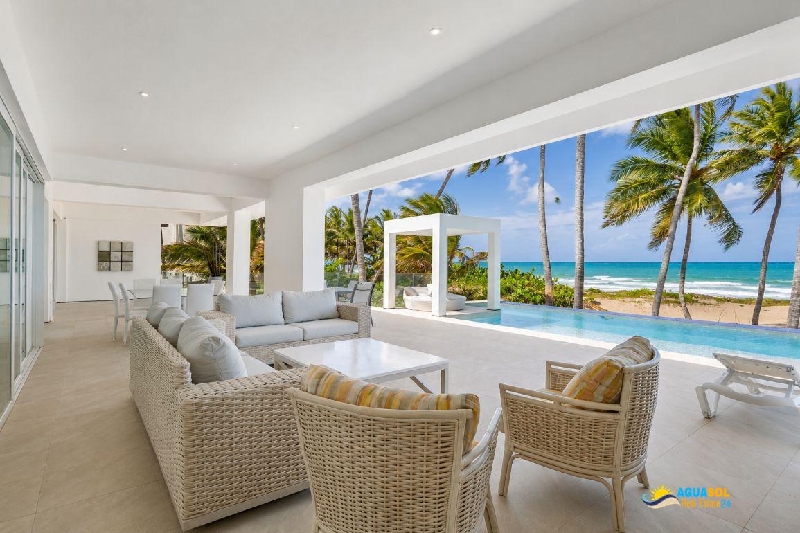 Oceanfront property represented by Aguasol24 in the Dominican Republic