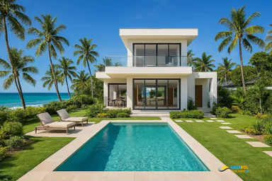 Oceanfront Villa in Olas De Oro Cabarete, Cabarete, 1 of 9
