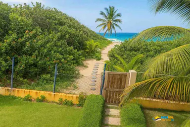 Oceanfront Lot with Villa for Sale in Cabarete, Cabarete, 1 of 13