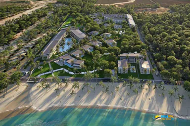 2 Bedroom Beachfront Apartments for Sale in Las Terrenas, Las Terrenas, 1 of 7