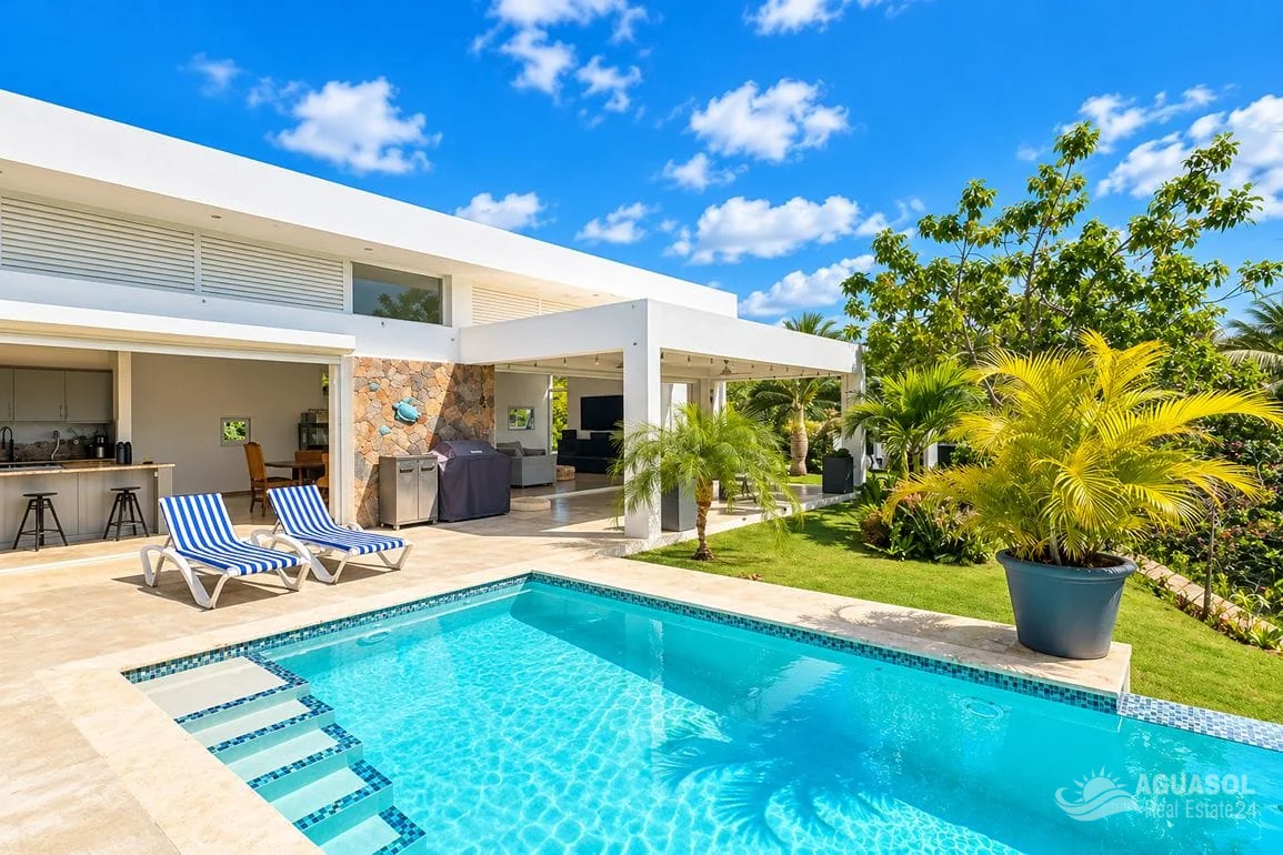 Ocean View Villa for Sale in Jamito, Las Terrenas - photo 2