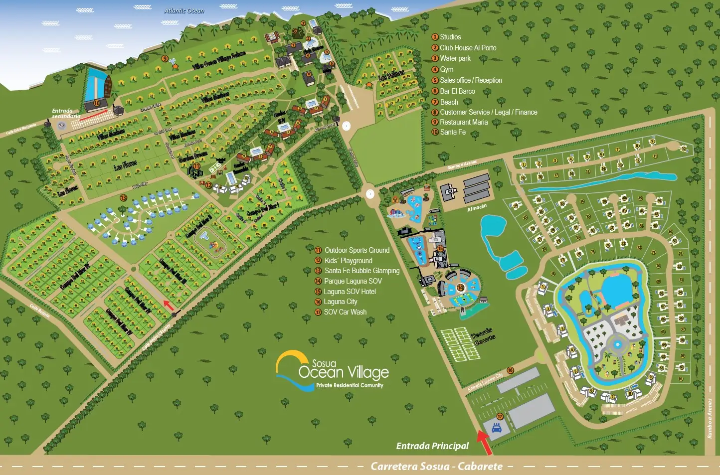 Sosúa Ocean Village lot view