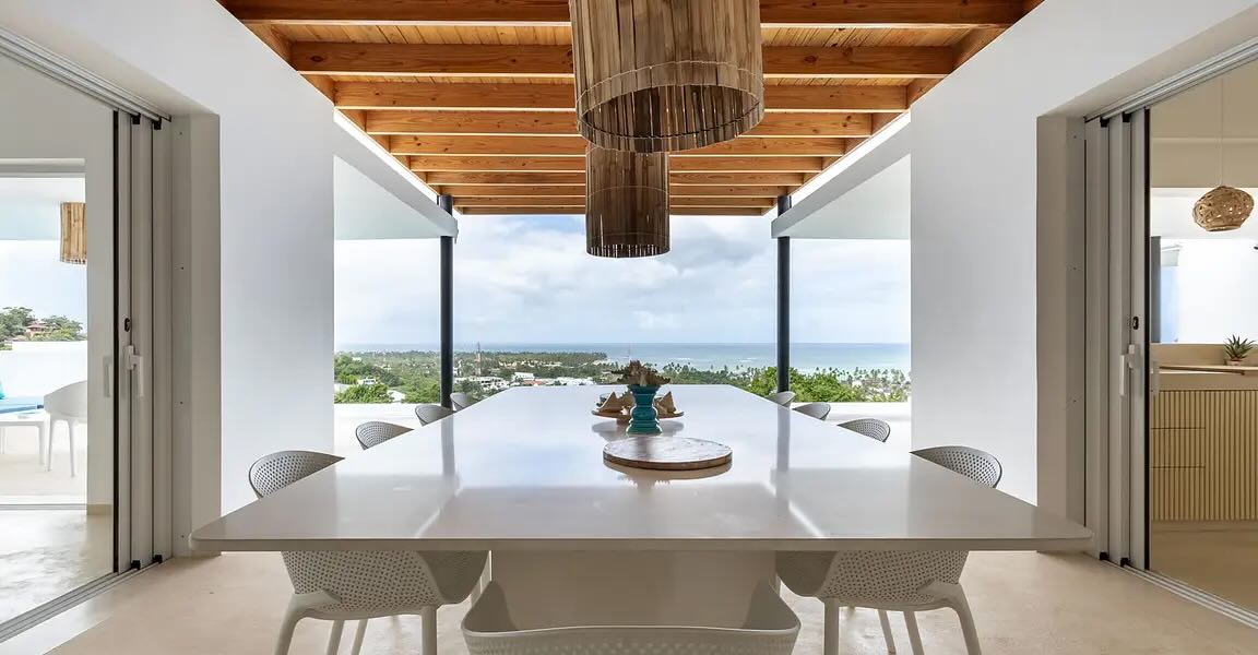 Ocean View Villa for Sale in Las Terrenas