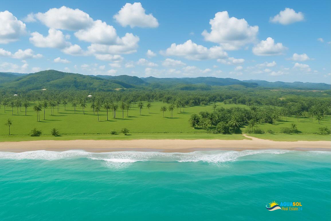 Oceanfront Land for Sale Near Cabarete