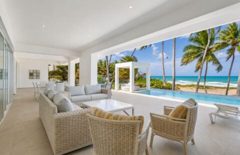 Oceanfront 5-Bedroom Luxury Villa for Sale in Cabarete