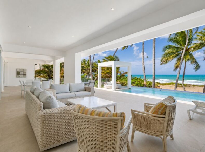 Oceanfront 5-Bedroom Luxury Villa for Sale in Cabarete